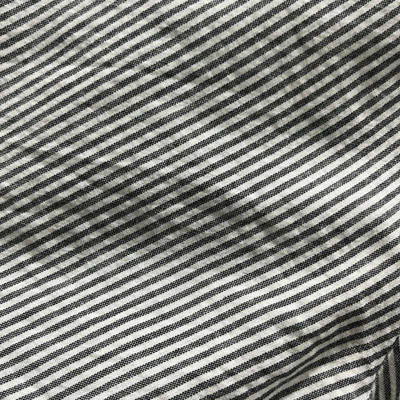 The Lady & The Sailor Cotton Pinstriped Maxi Dress Sz 2 - Picture 4 of 7